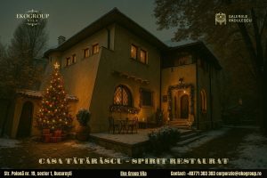 O poveste de craciun în casa veche a anilor ’30: magia Crăciunului prin ochii Eko Group Vila