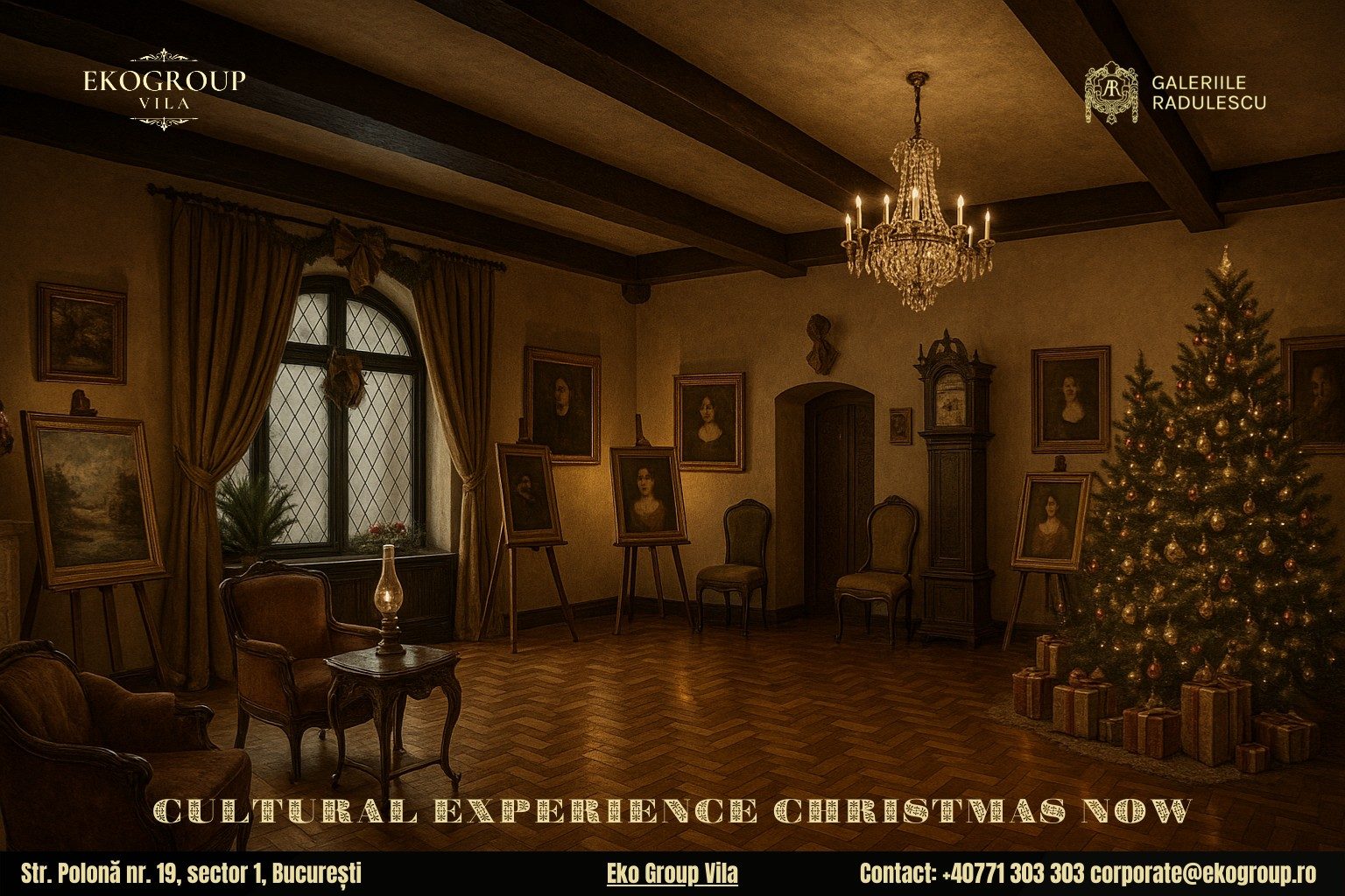 Vacanța de Crăciun transpusă în farmecul anilor ’30 la Eko Group Vila 6 Vacanța de Crăciun transpusă în farmecul anilor ’30 la Eko Group Vila